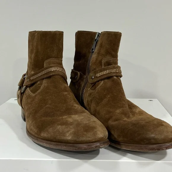 John Varvatos collection Eldridge Harness boots. Size US 11 EU 44